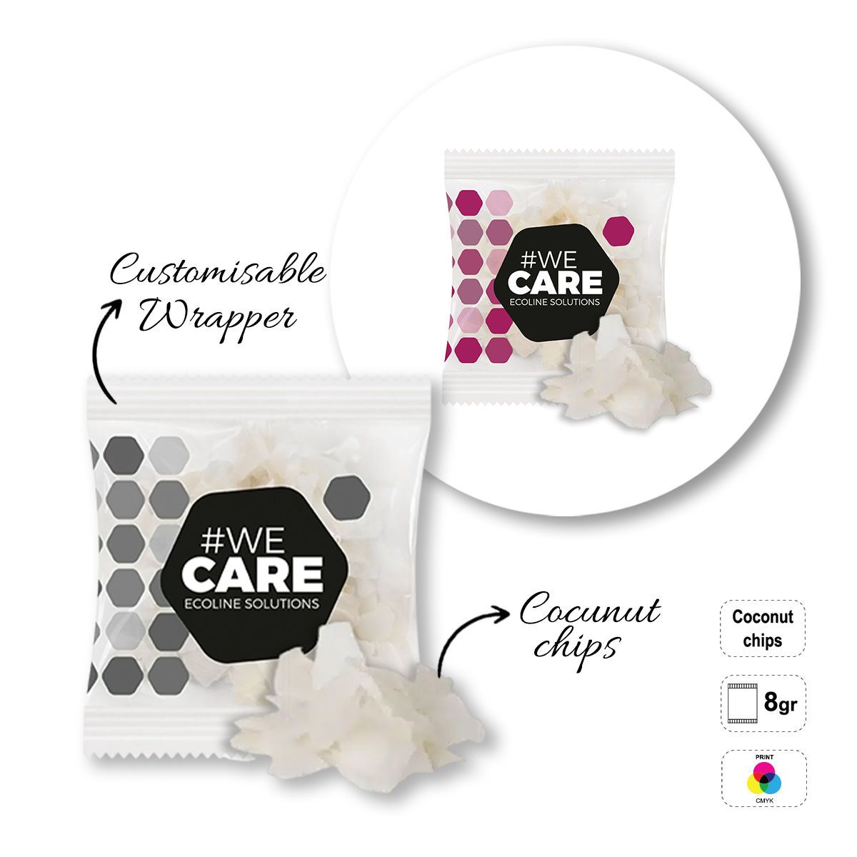 SWEET CHIPS - Päckchen Fruchtchips, 87x70 mm | GL810813A