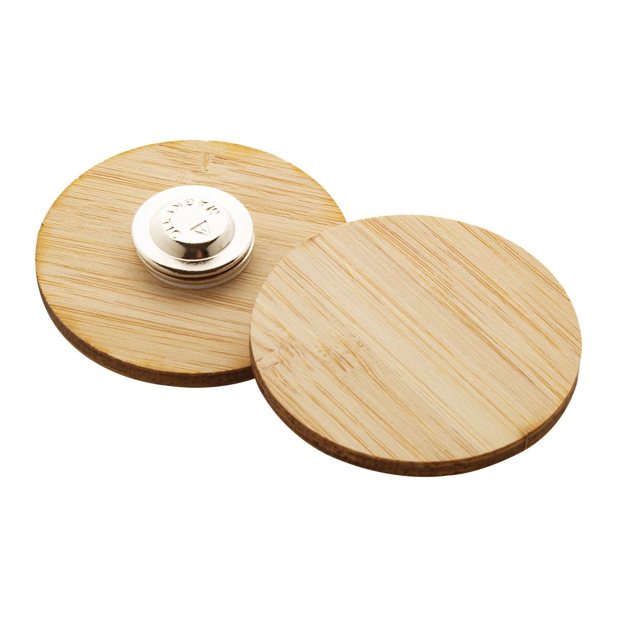BOOBADGE - Bambus-Anstecker ø45 mm | HG716415A
