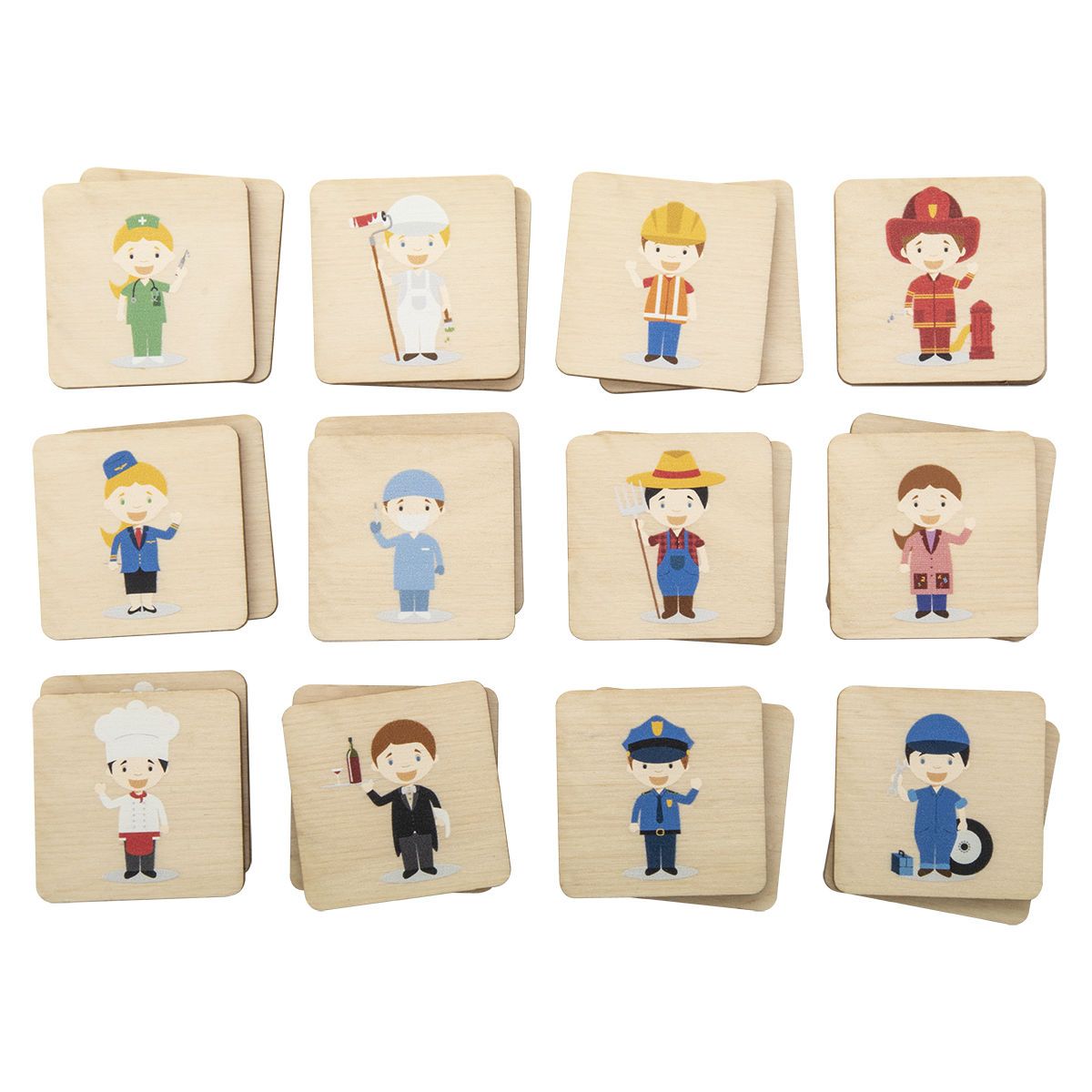 IMMERMOR - Memoryspiel, Berufe | HG718152B