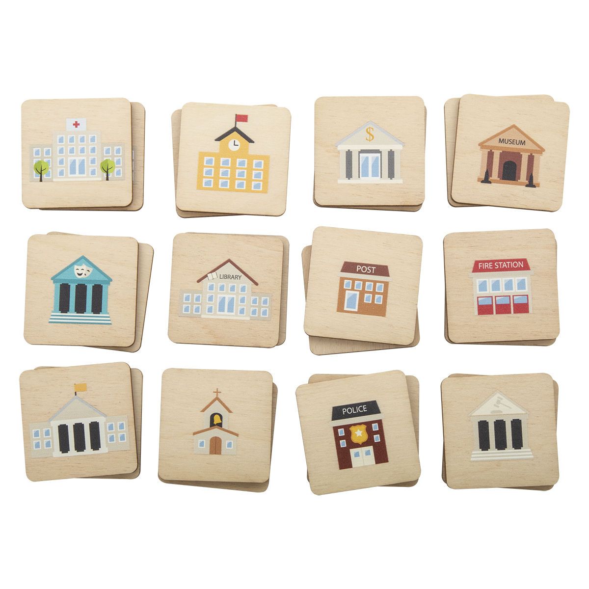 IMMERMOR - Memoryspiel, Gebäude | HG718152D