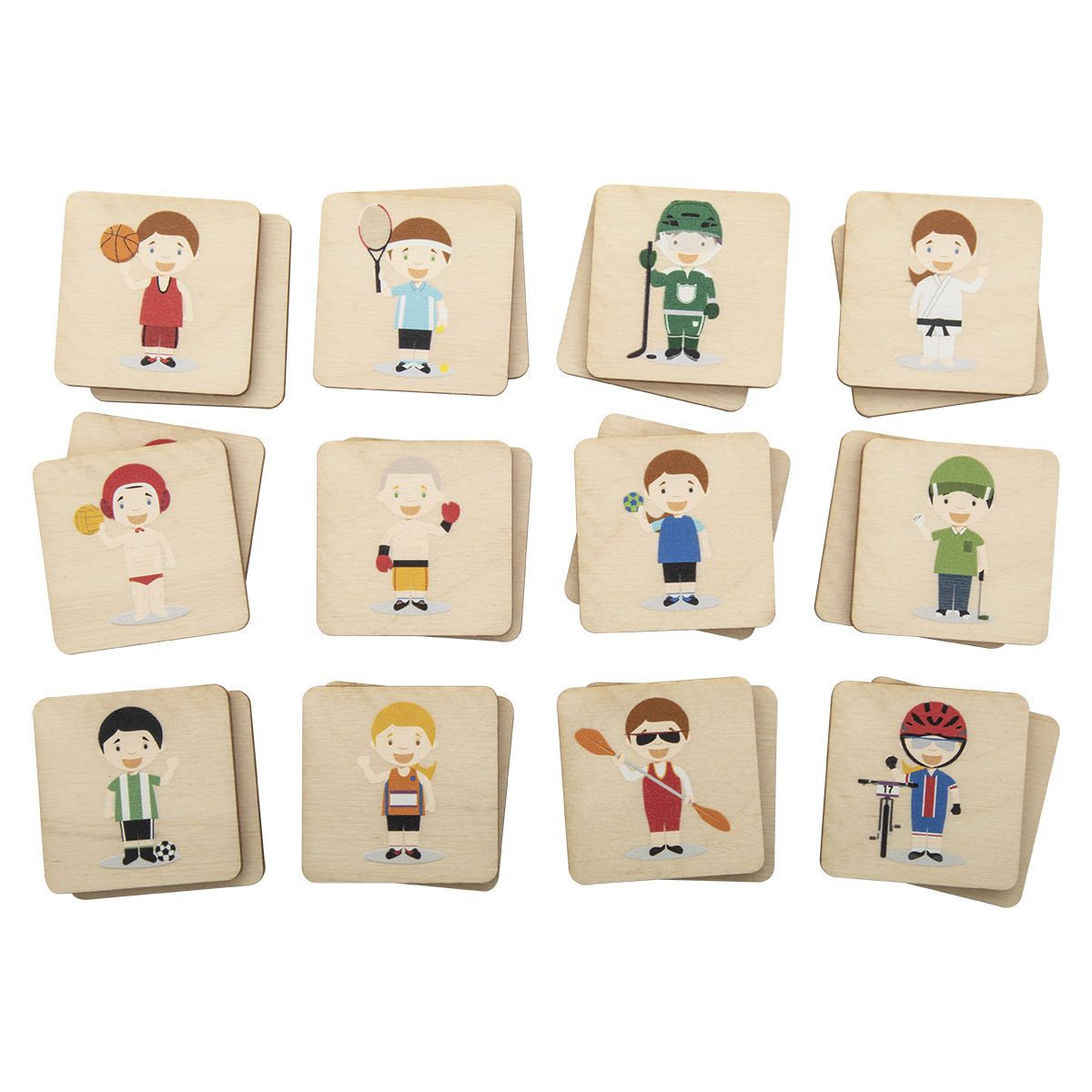 IMMERMOR - Memoryspiel, Sportarten | HG718152G