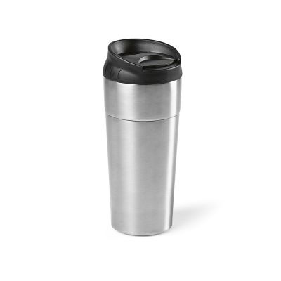 COLUMBIA TRAVEL CUP - Columbia Reisebecher recy.Edelstahl, 510ml. Doppelwandig mit Schiebedeckel