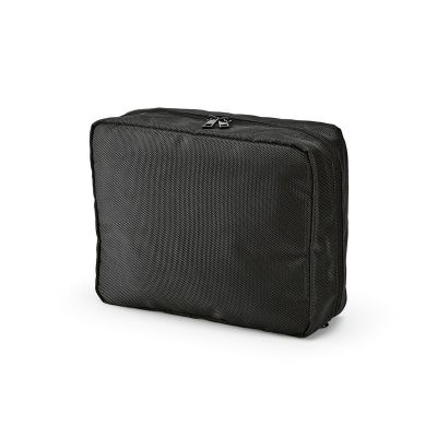 VENICE TOILETRY BAG - Venice 4,5L Kulturtasche rPET mit PU-Beschichtung. Mit Aufhängehaken