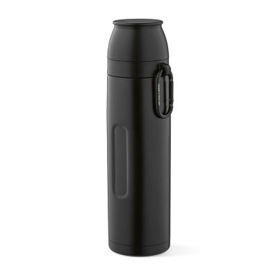 FLINDERS THERMOS - recy.Edelstahl, 1080 ml. Mit 2 Bechern und Karabiner