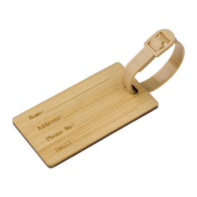 SHAWN - Bambus-Gepäckanhänger 