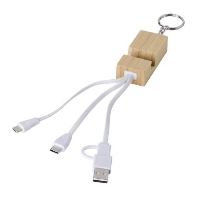 SUTTON - Bambus-Schlüsselanhänger
