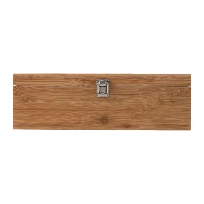 GARETH - Weinset und Geschenkbox aus Bambus 