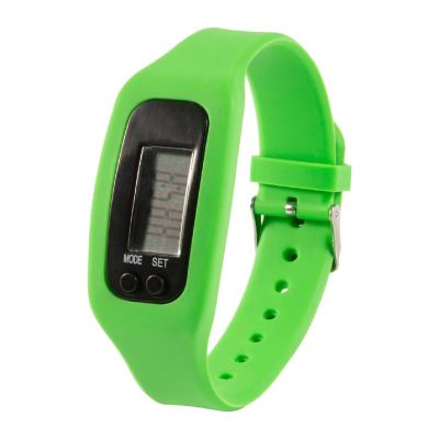 TAHIR - Schrittzähler mit Silikon Armband 