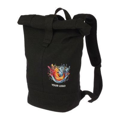 MICAH - Polyester-Rolltop-Rucksack 