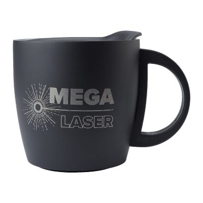 RANIA - Doppelwandiger Kaffeebecher aus Edelstahl (350 ml) 