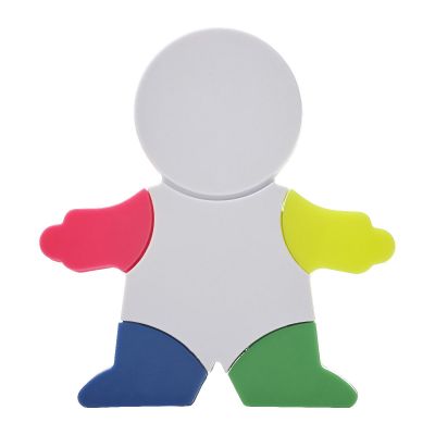 ELLA - Textmarkerin Figur-Form aus Kunststoff 