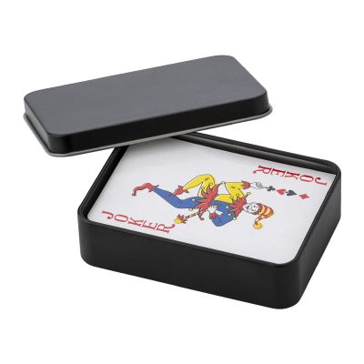 NATHAN - Metalldose mit Spielkarten 