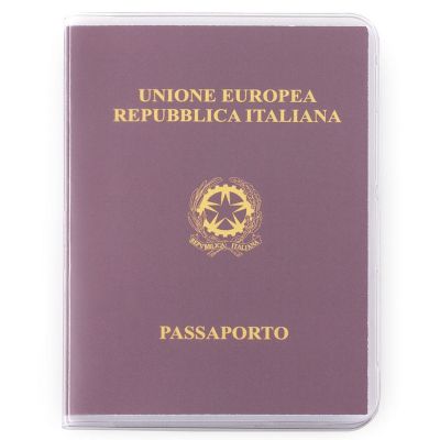 PASSPORT - reisepasshülle aus transparentem PVC