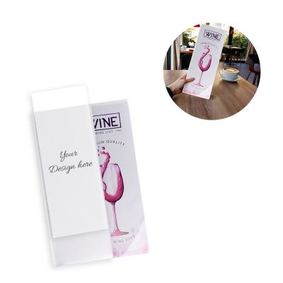 MENU LONG - Menü-Karte, long