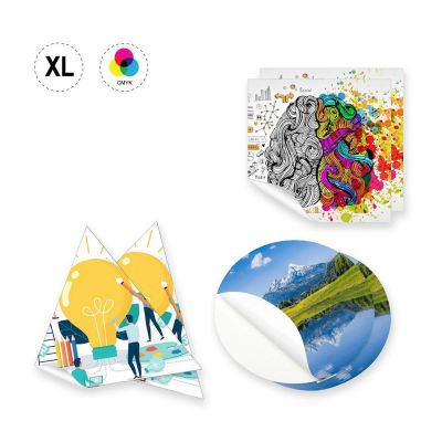 STICKER XL TRIANGLE - selbstklebende Papieretiketten