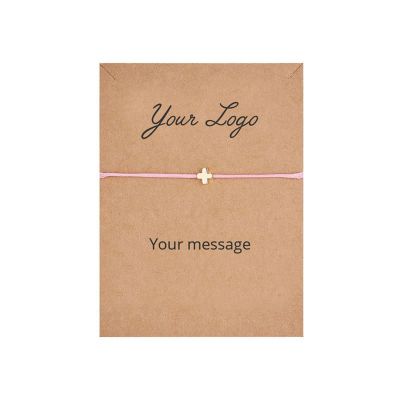 MAKE A WISH - kreuz Armbänder