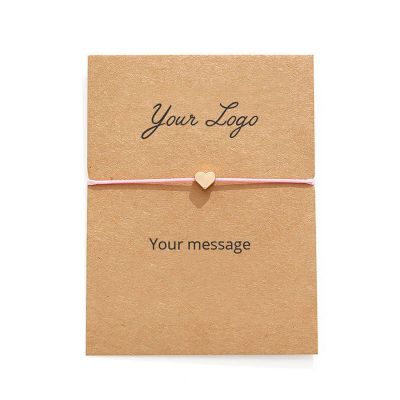 MAKE A WISH - herz Armbänder