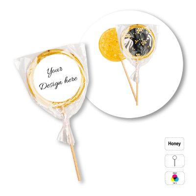 HONEYBEE POP - Lollipops mit Blütenstaub und Zitronenschalen