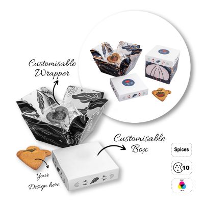 LOGO COOKIE - Kekse in Herzform, individuell gestaltbar