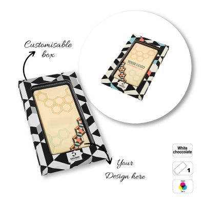 LOGO CHOCO4MAT B - bedruckbare Schokoladentafel, verschiedene Formen