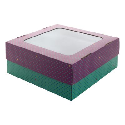 CREABOX GIFT BOX WINDOW L - Geschenkbox
