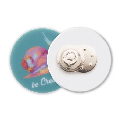 COLOBADGE - Anstecker mit Magnetbefestigung 50×50 mm