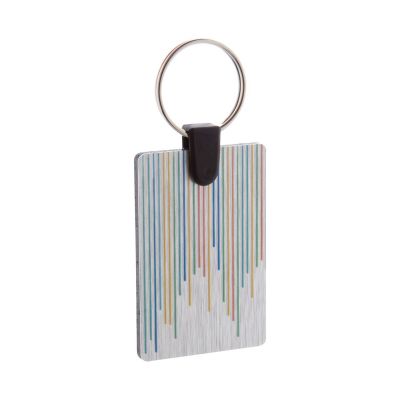 ALUUDY D - Schlüsselanhänger (rechteckig)