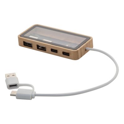 SEEHUB - Transparenter USB-Hub