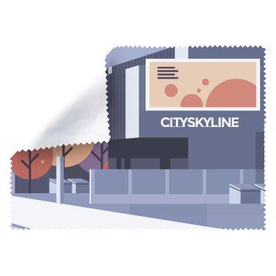 DIOPTRY RPET - RPET Brillenreinigungstuch