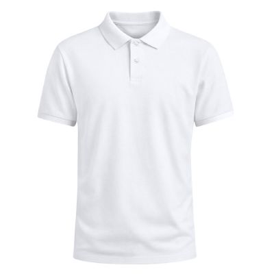KOUPAN - Erwachsene Weiß Polo-Shirt