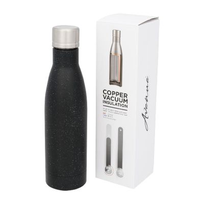 VASA - Kupfer-Vakuum Isolierflasche, gesprenkelt, 500 ml
