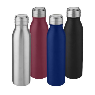 HARPER - 700 ml Sportflasche aus Edelstahl mit Metallschlaufe