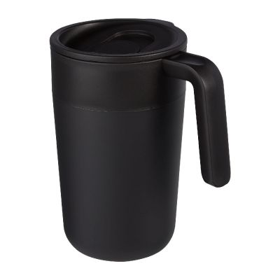 NORDIA - 400 ml doppelwandiger Becher aus Recyclingmaterial
