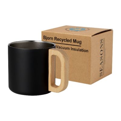 BJORN - RCS-zertifizierter Becher aus recyceltem Edelstahl mit Kupfer-Vakuumisolierung, 360 ml