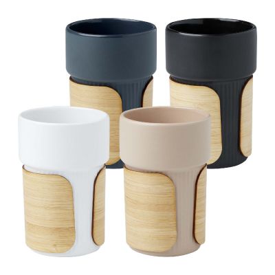 FIKA - 340 ml Becher mit Bambushülle