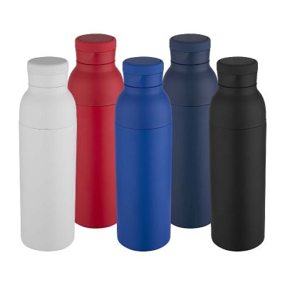 ILLUMINATE - 650 ml RCS doppelwandige Isolierflasche aus recyceltem Edelstahl