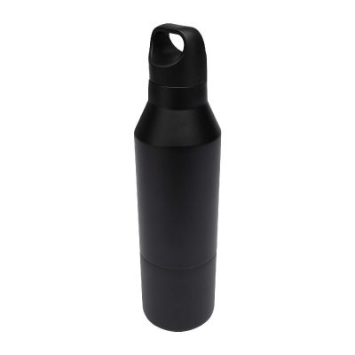 ODESSY - 600 ml Isolierflasche und 300 ml Becher aus RCS recyceltem Edelstahl
