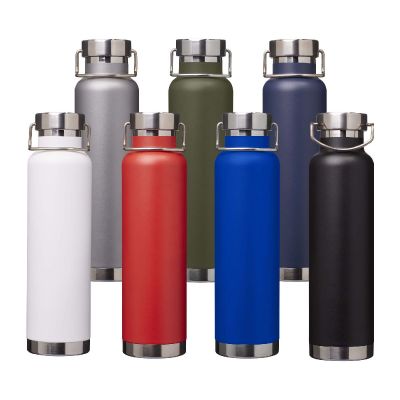 THOR - 650 ml RCS-zertifizierte Kupfer-Vakuum Isolierflasche aus recyceltem Edelstahl