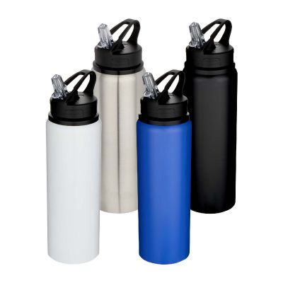 FITZ - 800 ml RCS-zertifizierte, einwandige Trinkflasche aus recyceltem Edelstahl