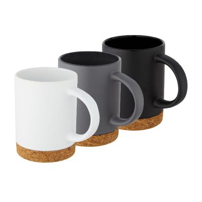 NEIVA - 425 ml Keramiktasse mit Korkboden