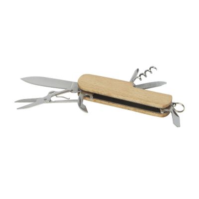 RICHARD - Holztaschenmesser mit 7 Funktionen
