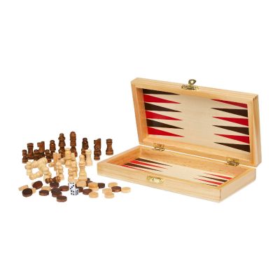 MUGO - 3-in-1 Spieleset aus Holz