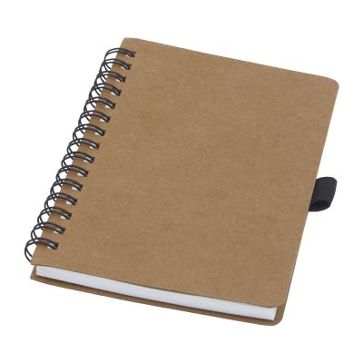 COBBLE A6 - Notizbuch mit Spiralbindung aus recyceltem Karton mit Steinpapier