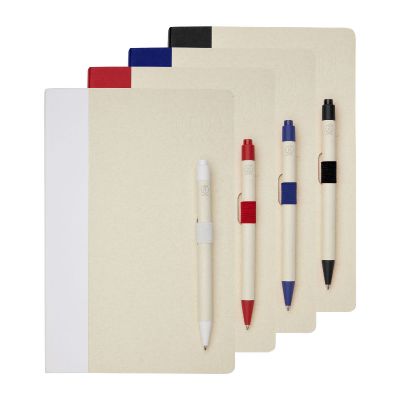DAIRY DREAM REALIZZATI -Dairy Dream A5 Notizbuch und Kugelschreiber-Set aus recyceltem Milchkarton