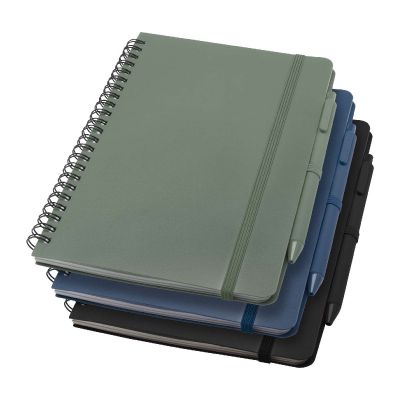 THALAASA INCHI -Thalaasa A5 Hardcover Notizbuch mit Kugelschreiber (schwarze Mine)
