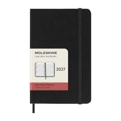 MOLESKINE - Hardcover 12 Monate Tageskalender , Pocket-Format