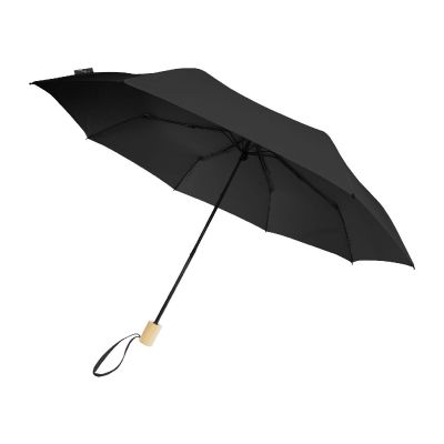 BIRGIT - 21'' faltbarer winddichter Regenschirm aus recyceltem PET