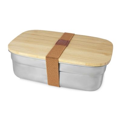 TITE - 700 ml Lunchbox aus Edelstahl mit Bambusdeckel