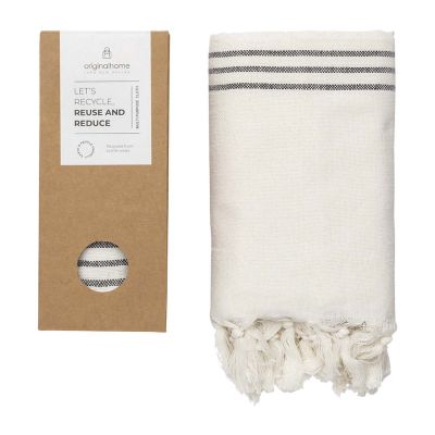 ORIGINALHOME TOWEL 85X175 -Originalhome Tuch 85 × 175 cm aus recyceltem Material