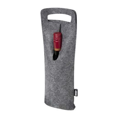 FELTA - 75cl Weinbeutel aus GRS recyceltem Filz